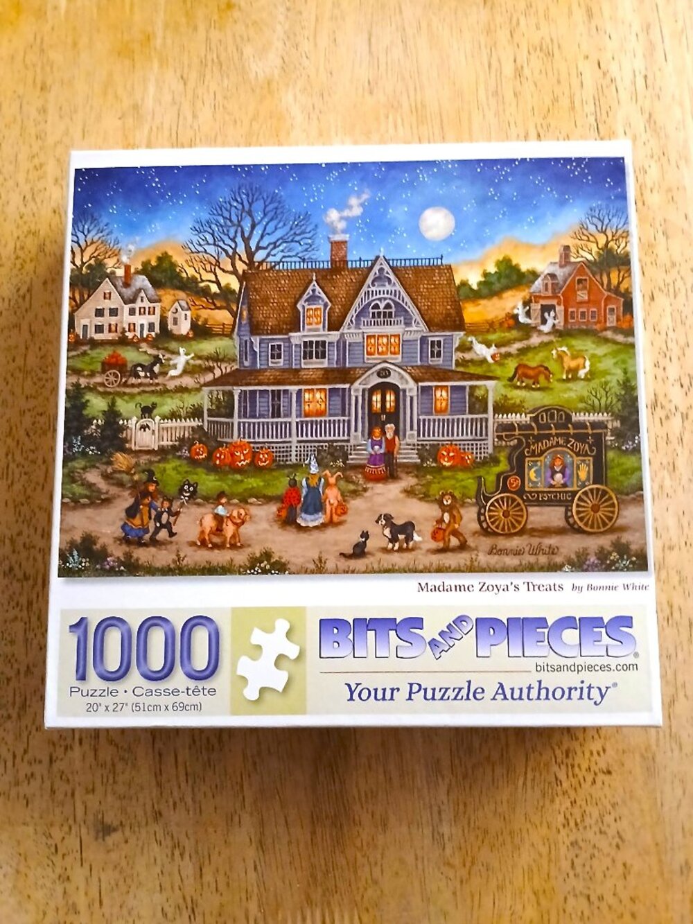Bits and Pieces "Madame Zoya's Treats" Jigsaw Puzzle, 1000 Pieces